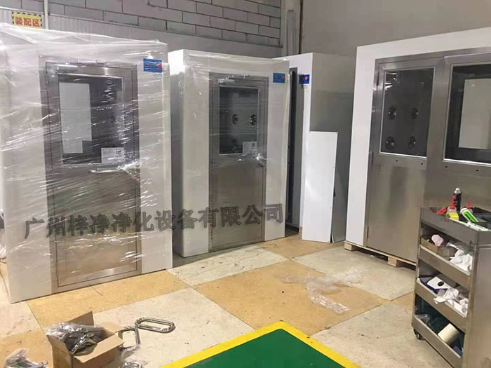 風(fēng)淋室功能檢驗自動啟動和手動控制法